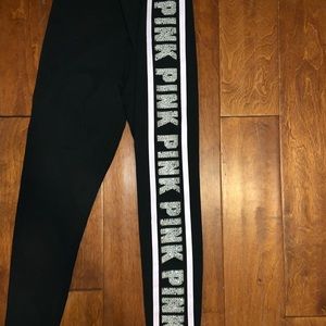 Sparkly PINK leggings